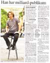 click to see the article from the newspaper