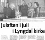 click to see the article from the newspaper
