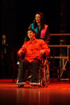 Thomas Stanghelle (tenor) as "Mark Wang" and Stine Mari Langstrand as Mark's girlfriend "Jing"