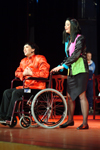 Thomas Stanghelle (tenor) as Mark Wang and Stine Mari Langstrand as Mark's girlfriend Jing